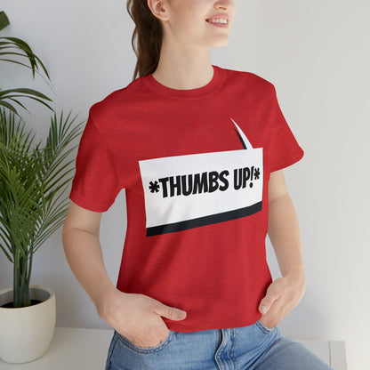 "thumbs up" Marvel Snap Unisex Jersey Short Sleeve Tee