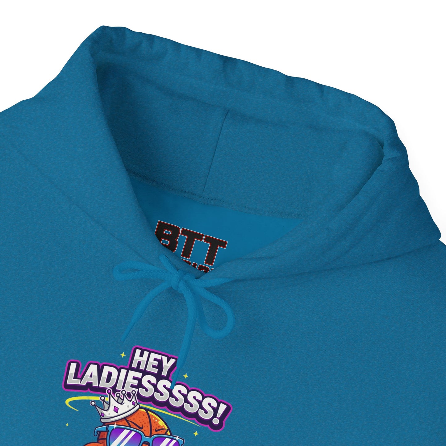 Hey Ladies Crown Hoodie (Mult Colors)