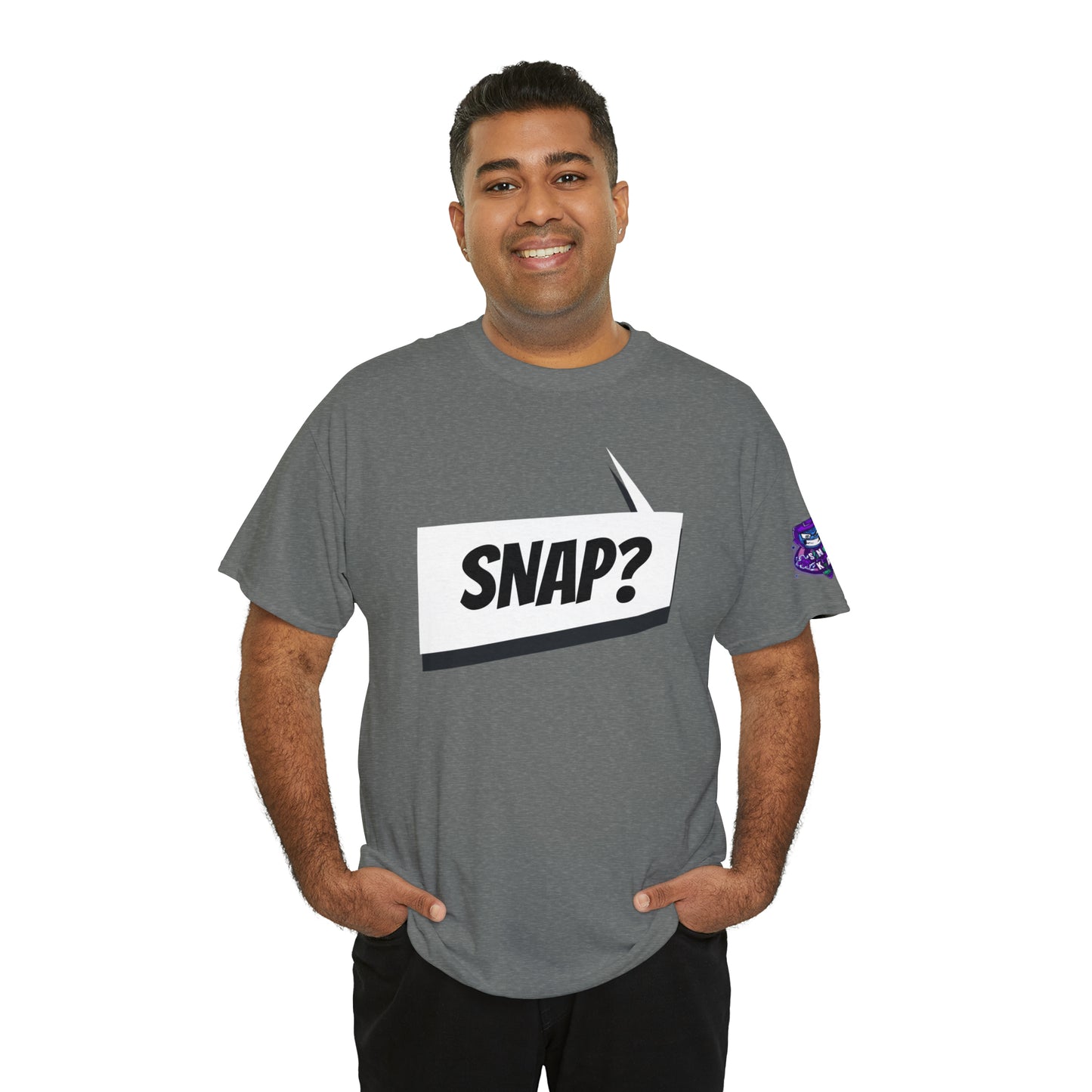 "Snap?" Marvel Snap inspired Unisex Heavy Cotton Tee