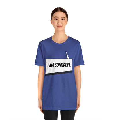 "I am confident" Marvel Snap Unisex Jersey Short Sleeve Tee