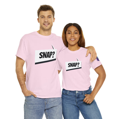 "Snap?" Marvel Snap inspired Unisex Heavy Cotton Tee