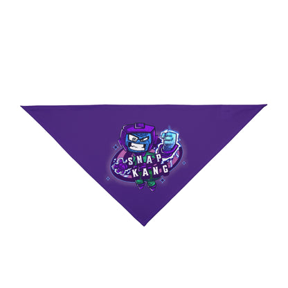 "Snap Kang Logo" Marvel Snap inspired Pet Bandana