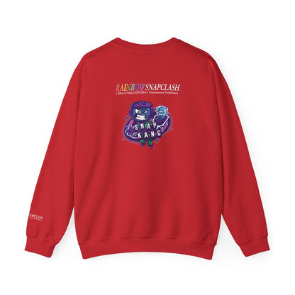 snap kang x spooky dinosaur "Yup, he's a loki" variant marvel snap inspired Crewneck Sweatshirt