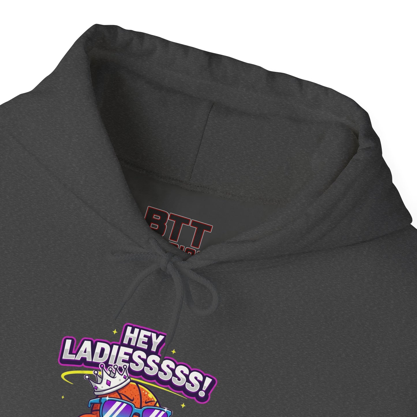 Hey Ladies Crown Hoodie (Mult Colors)