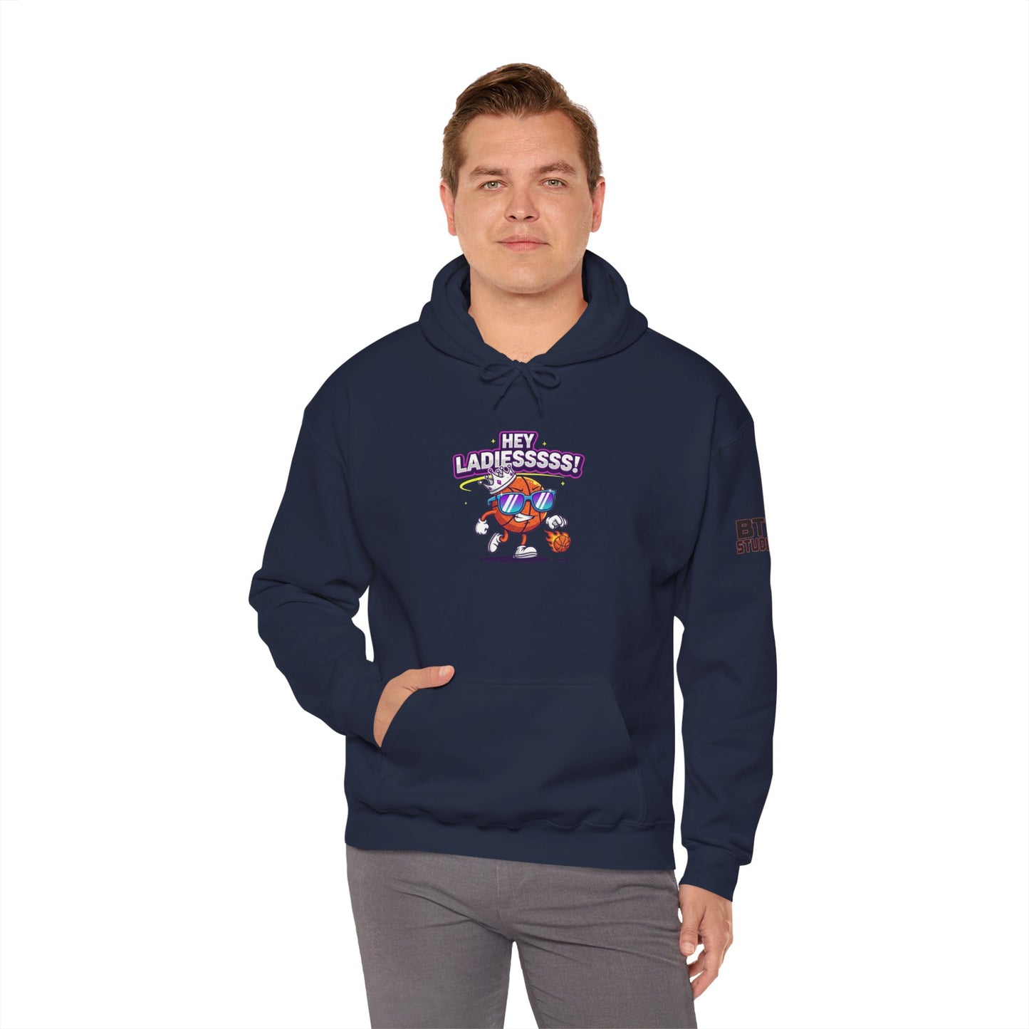 Hey Ladies Crown Hoodie (Mult Colors)