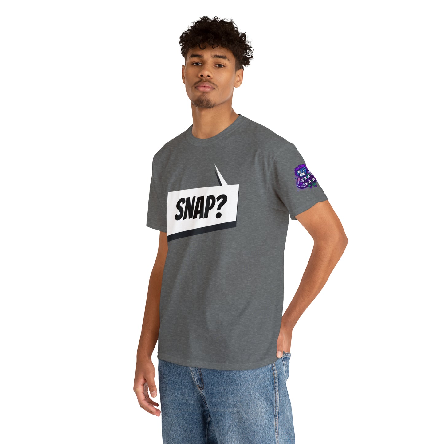 "Snap?" Marvel Snap inspired Unisex Heavy Cotton Tee