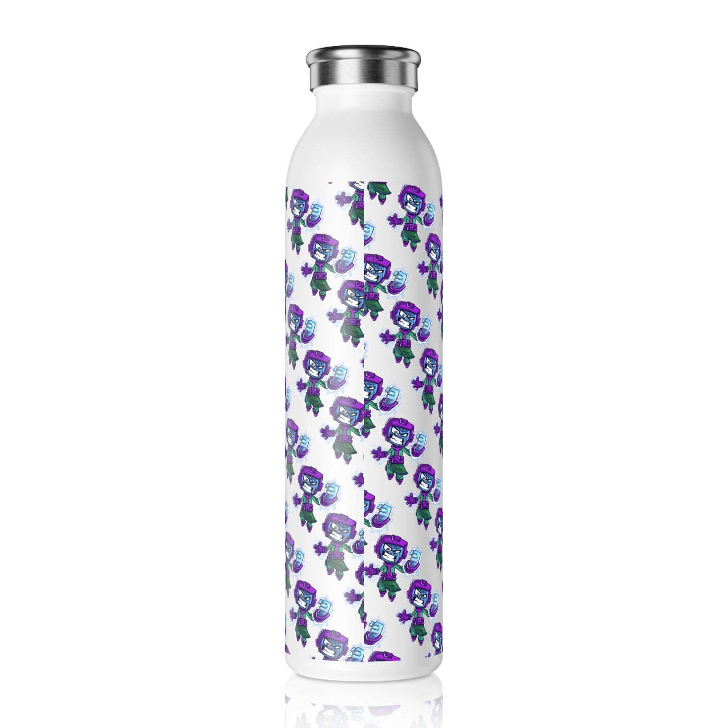 "snap kang" Marvel Snap All Over Print Slim Water Bottle