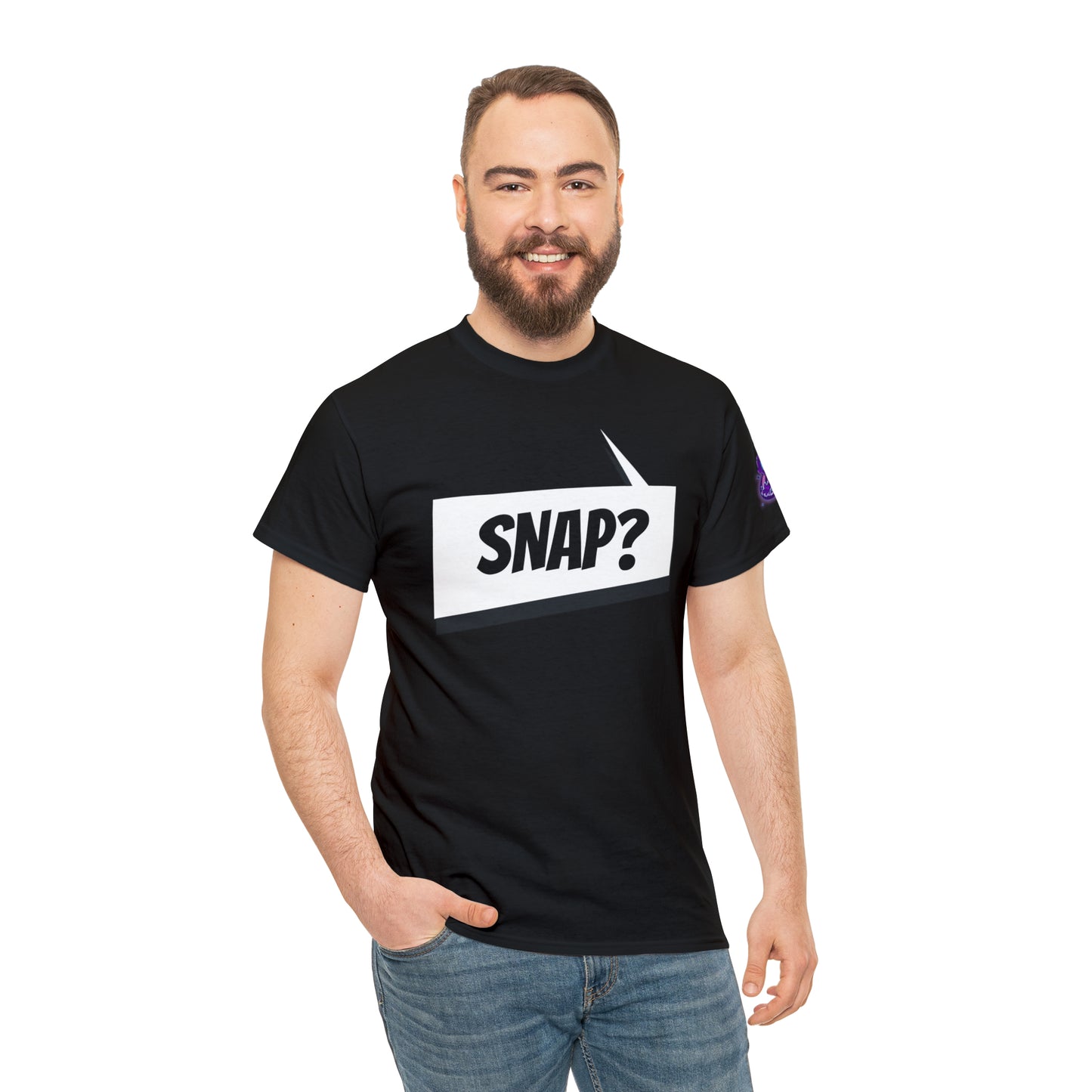 "Snap?" Marvel Snap inspired Unisex Heavy Cotton Tee