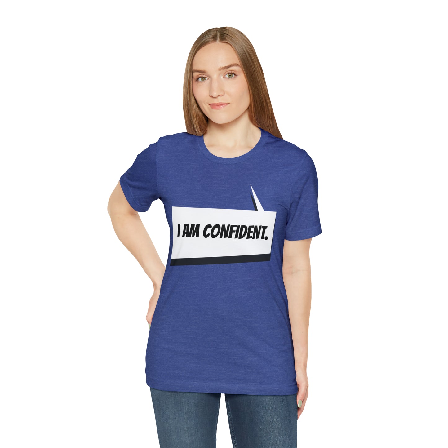 "I am confident" Marvel Snap Unisex Jersey Short Sleeve Tee