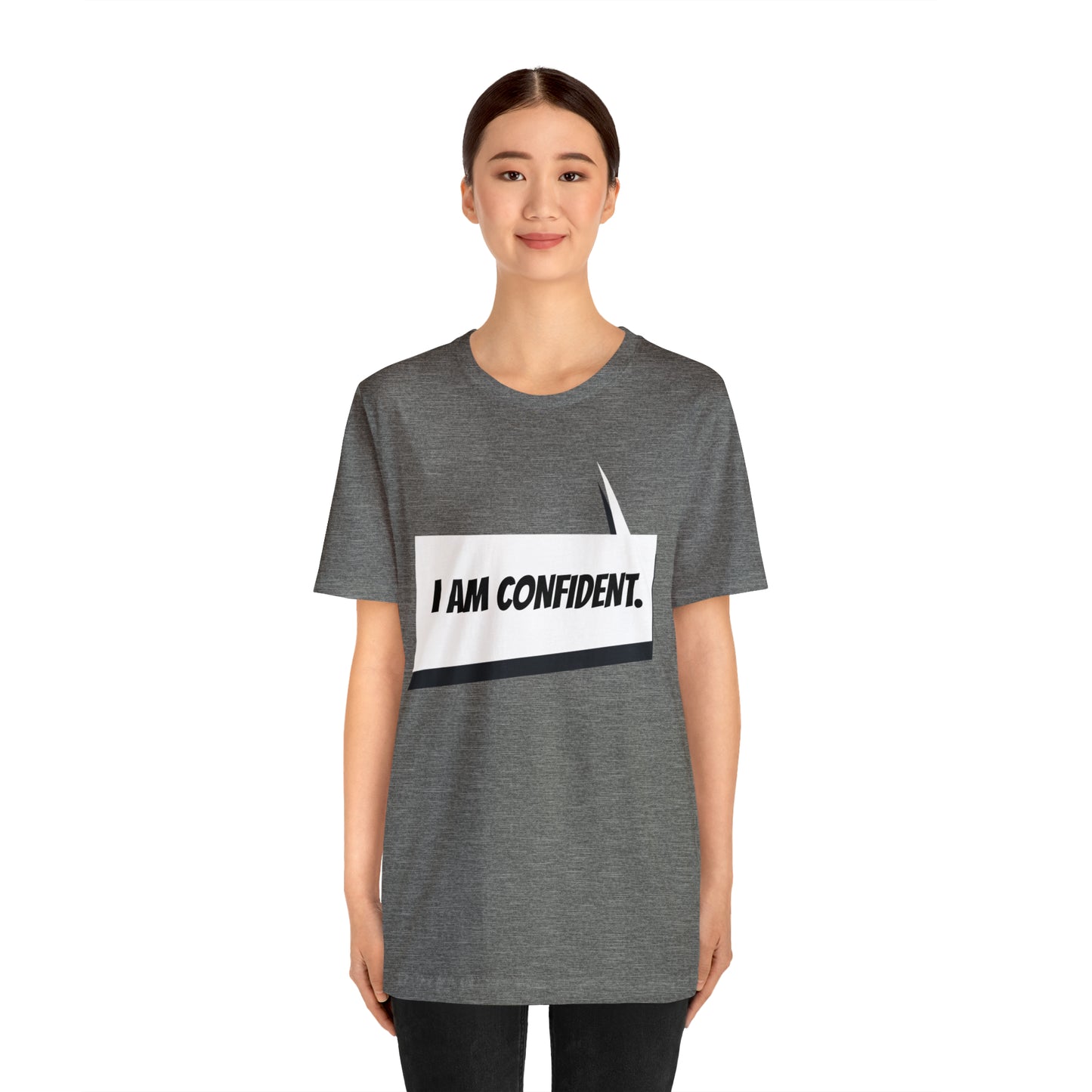 "I am confident" Marvel Snap Unisex Jersey Short Sleeve Tee