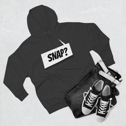 "Snap?" Marvel Snap Unisex Premium Pullover Hoodie