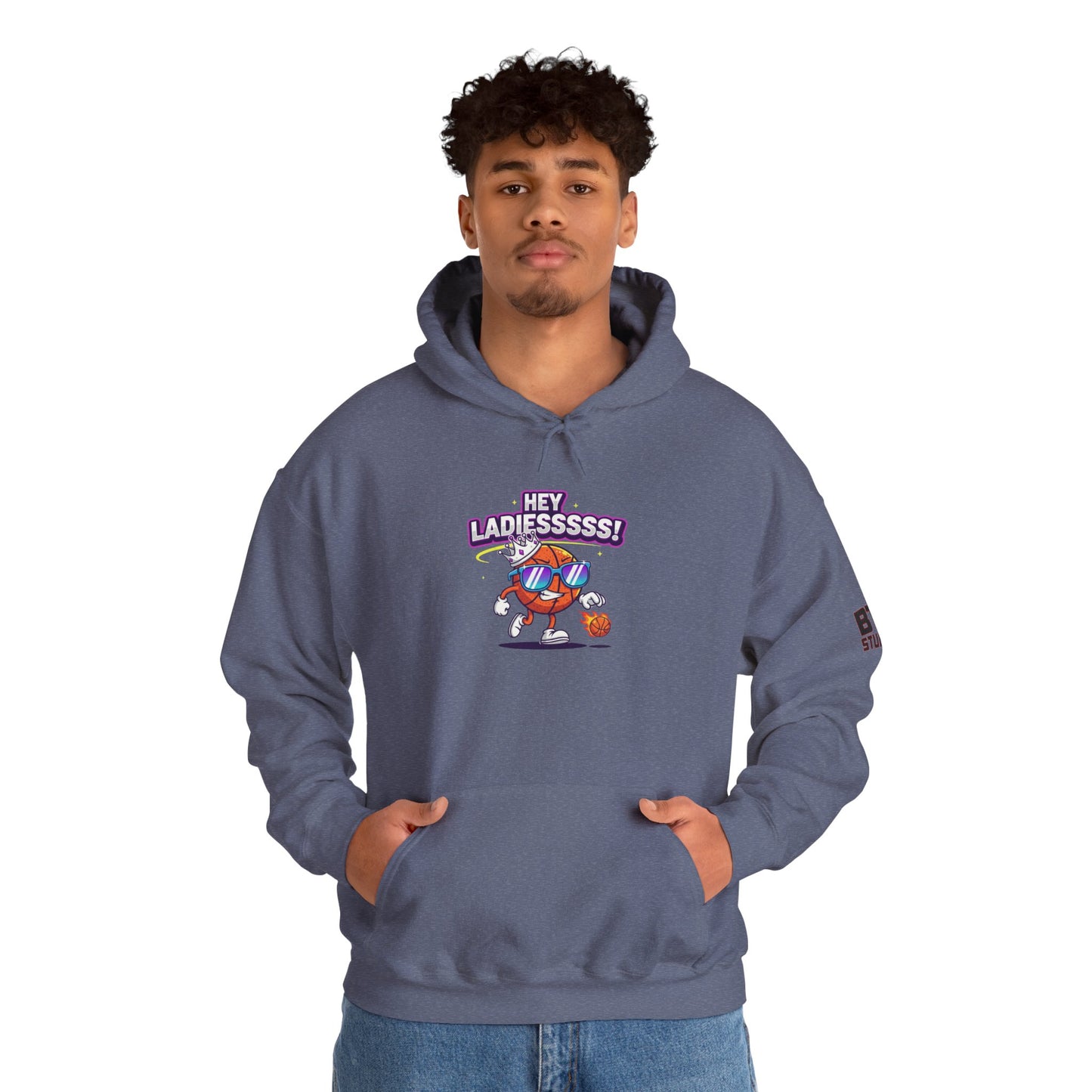 Hey Ladies Crown Hoodie (Mult Colors)