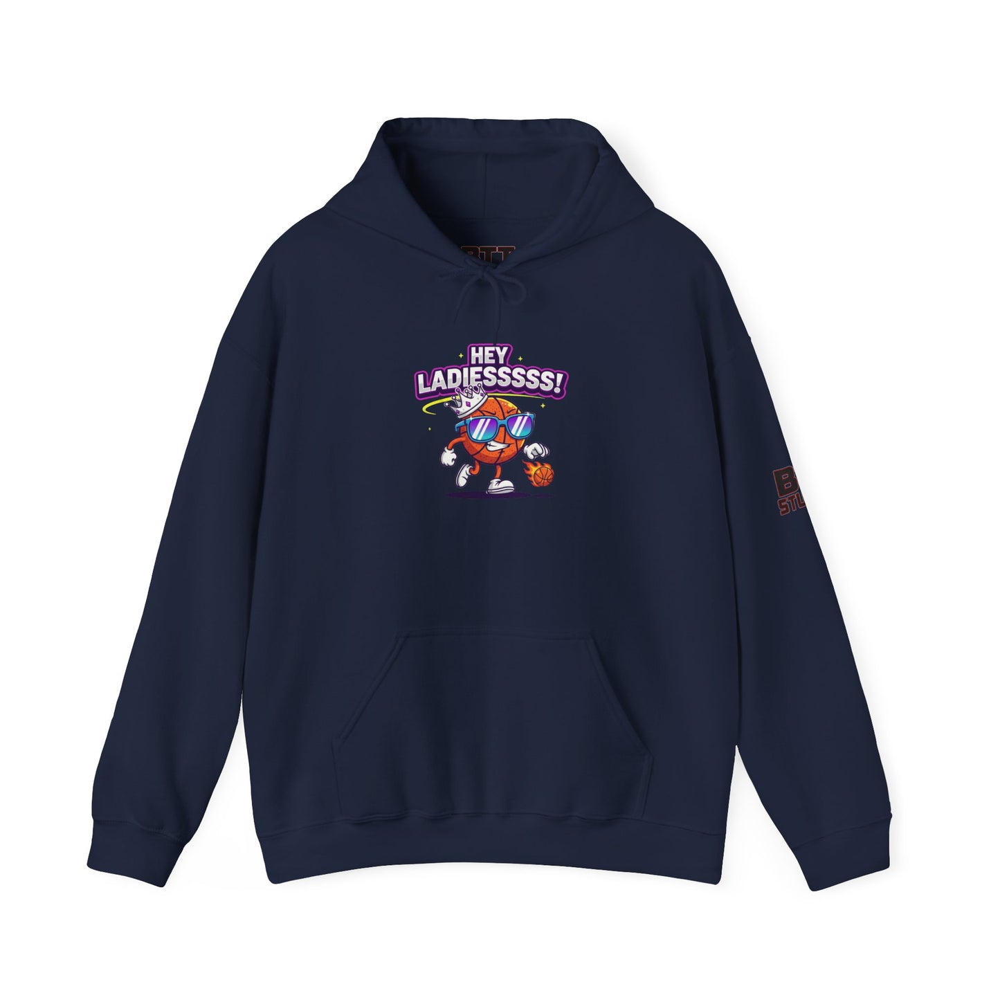 Hey Ladies Crown Hoodie (Mult Colors)