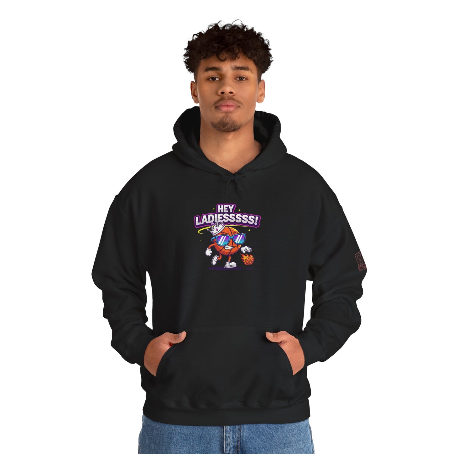 Hey Ladies Crown Hoodie (Mult Colors)