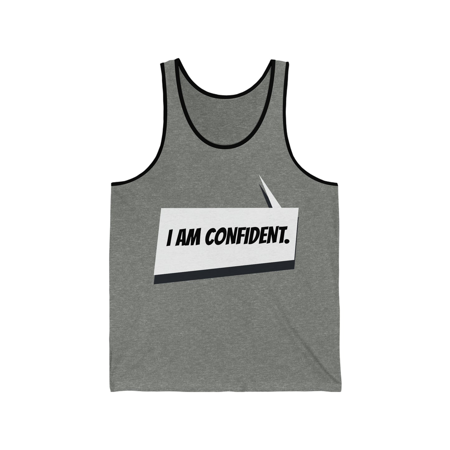 "I am Confident" Marvel Snap Unisex Jersey Tank