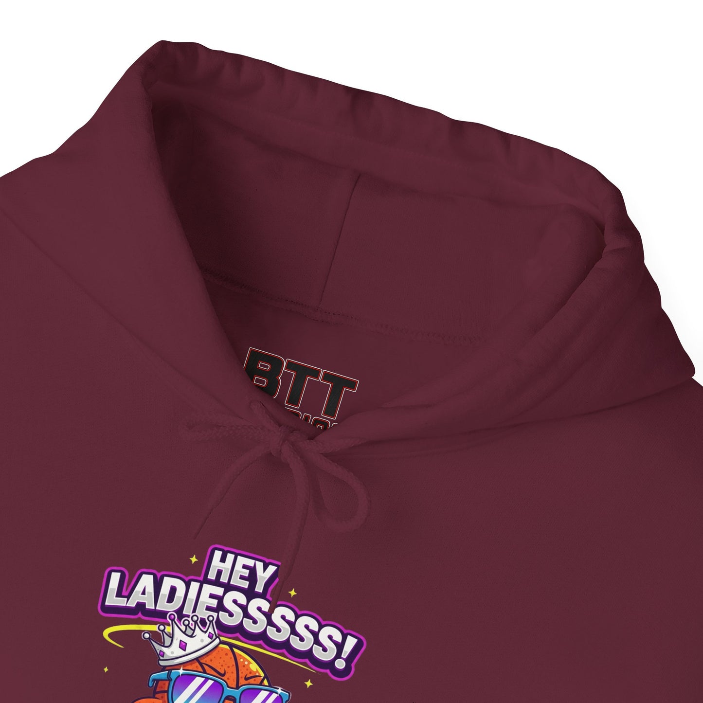 Hey Ladies Crown Hoodie (Mult Colors)