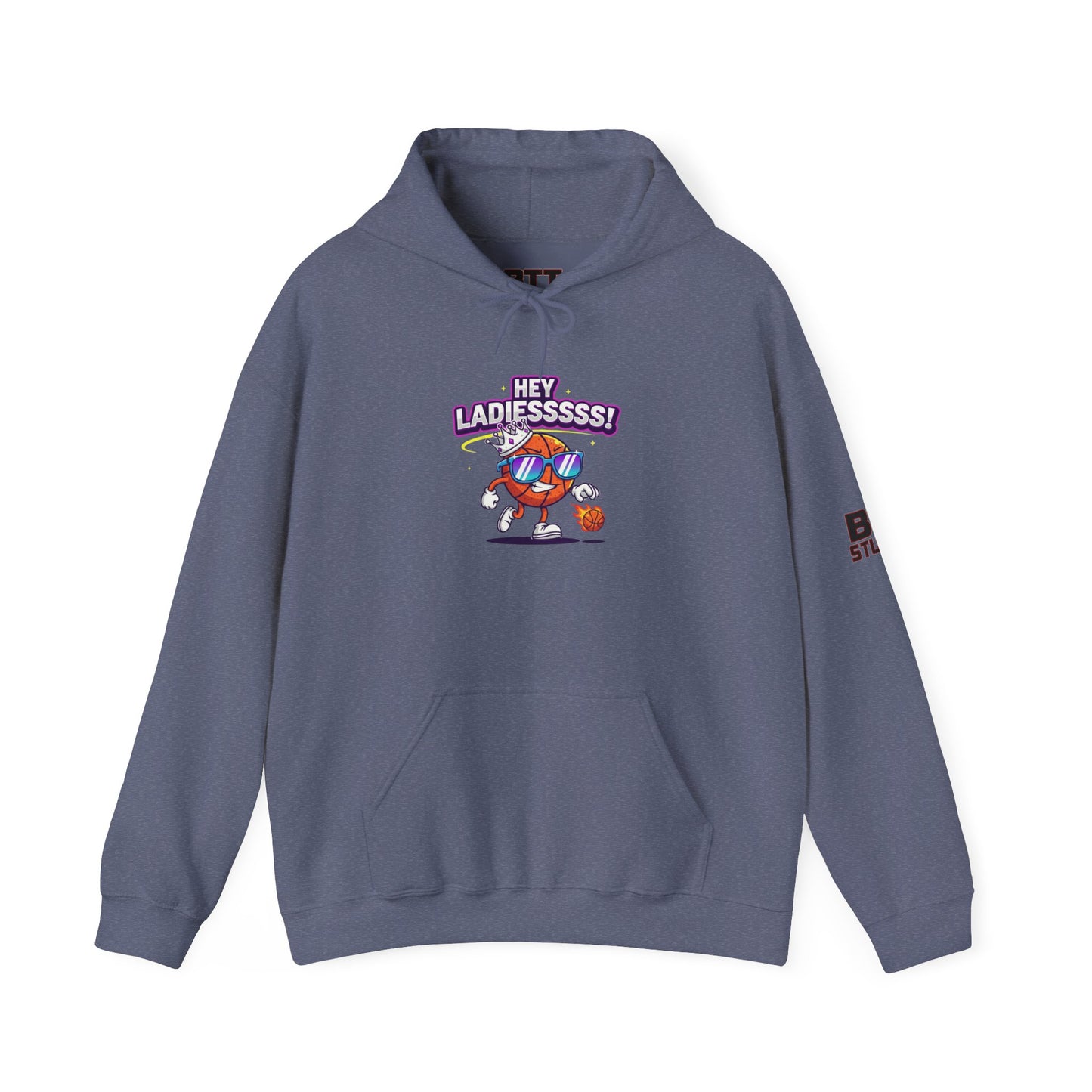 Hey Ladies Crown Hoodie (Mult Colors)