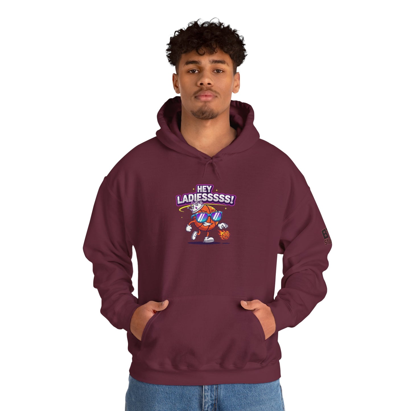 Hey Ladies Crown Hoodie (Mult Colors)