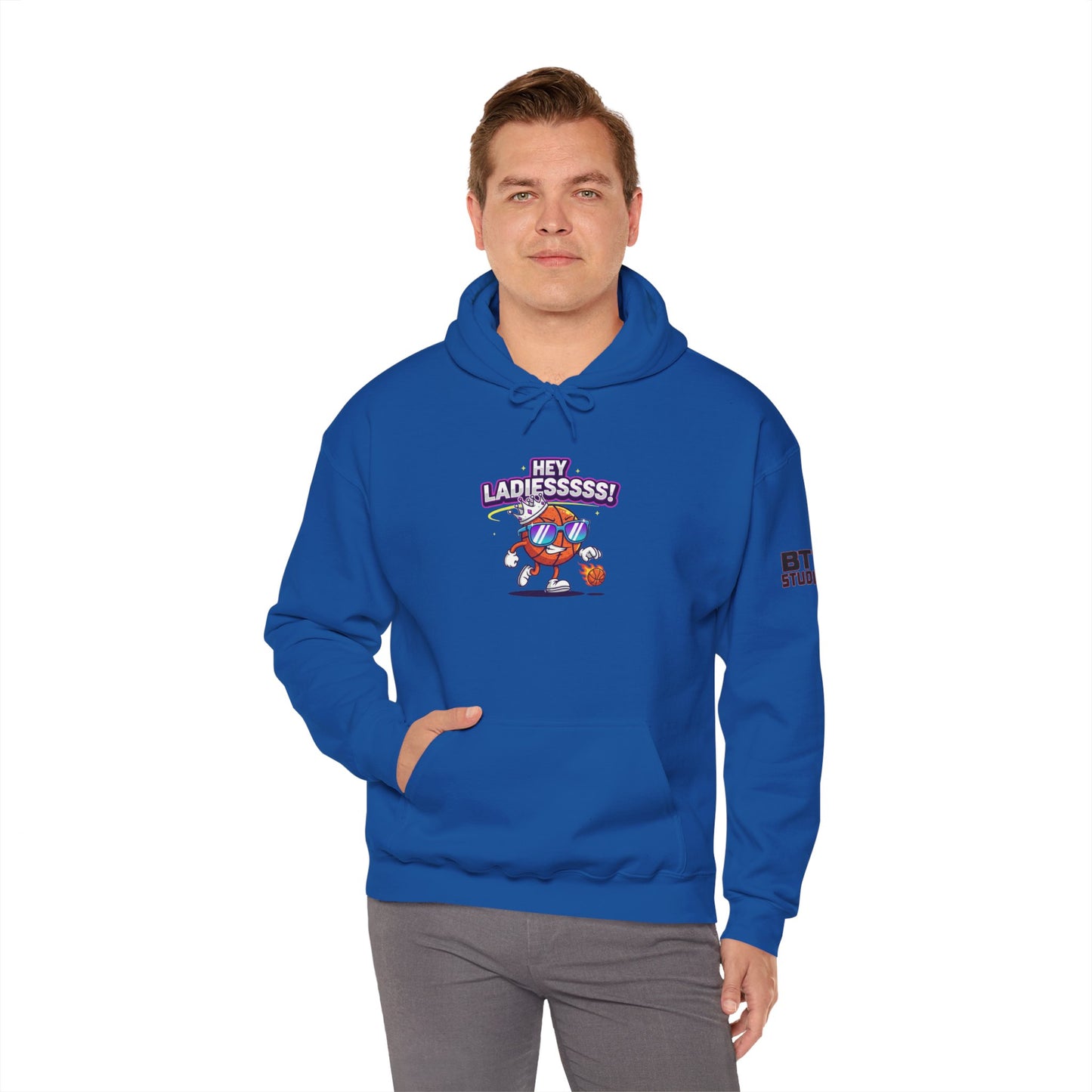 Hey Ladies Crown Hoodie (Mult Colors)