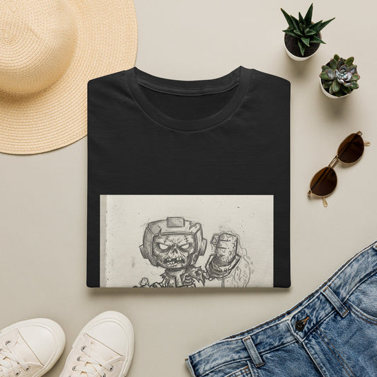 Zombie Kang — Variant Armor Tee (Pencil Sketch)