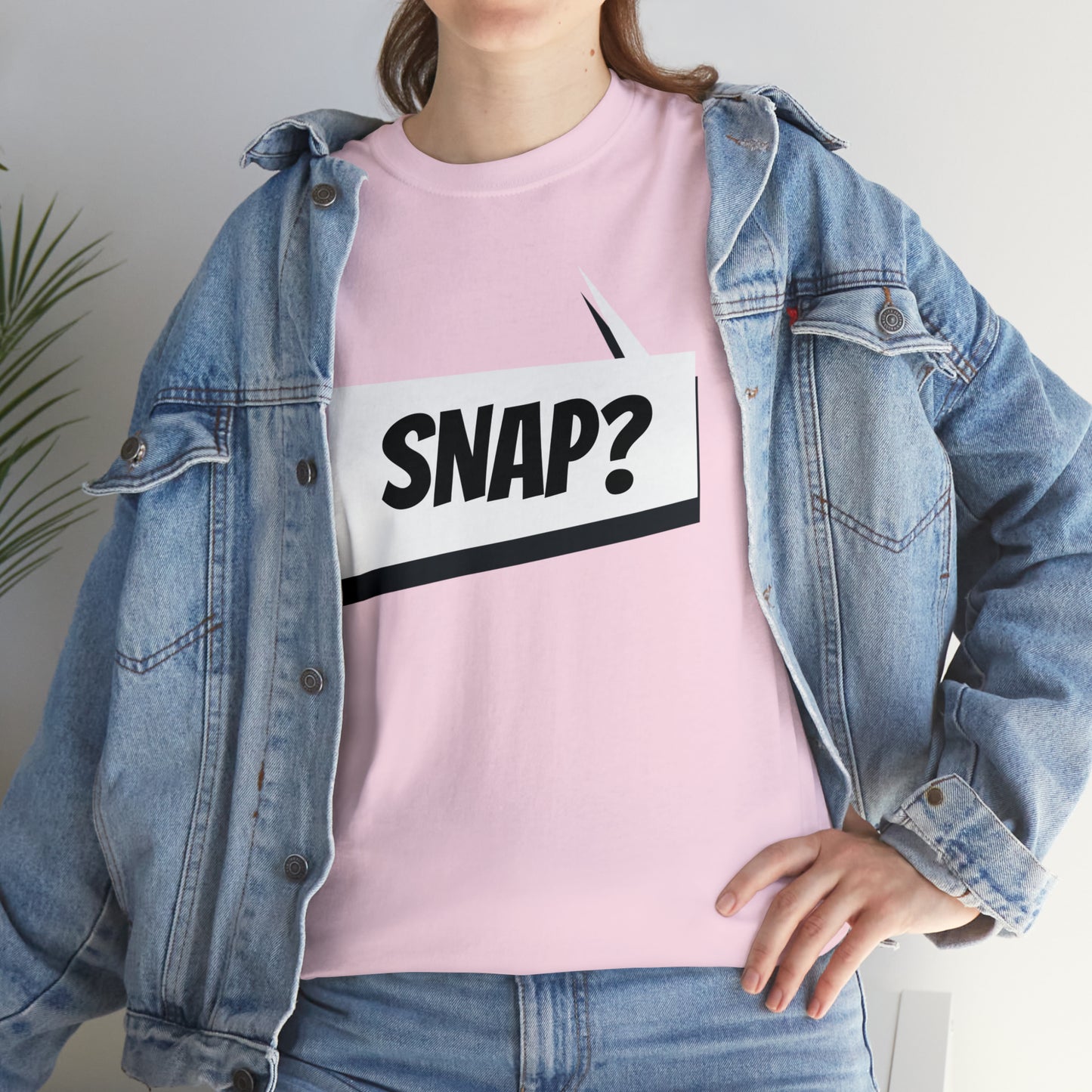 "Snap?" Marvel Snap inspired Unisex Heavy Cotton Tee