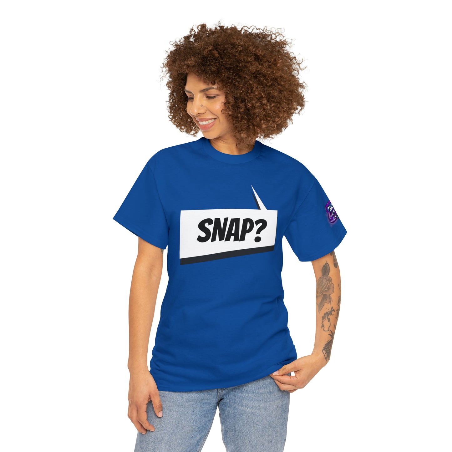 "Snap?" Marvel Snap inspired Unisex Heavy Cotton Tee