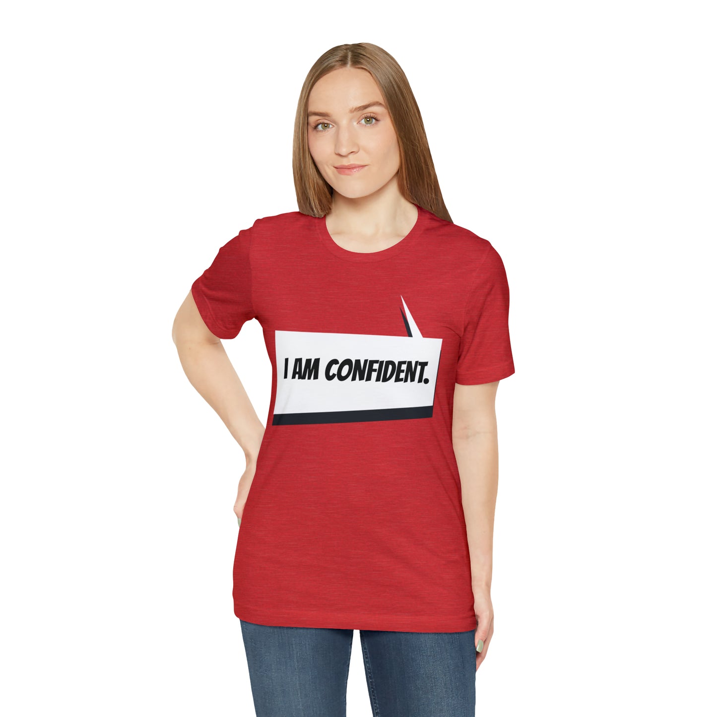 "I am confident" Marvel Snap Unisex Jersey Short Sleeve Tee