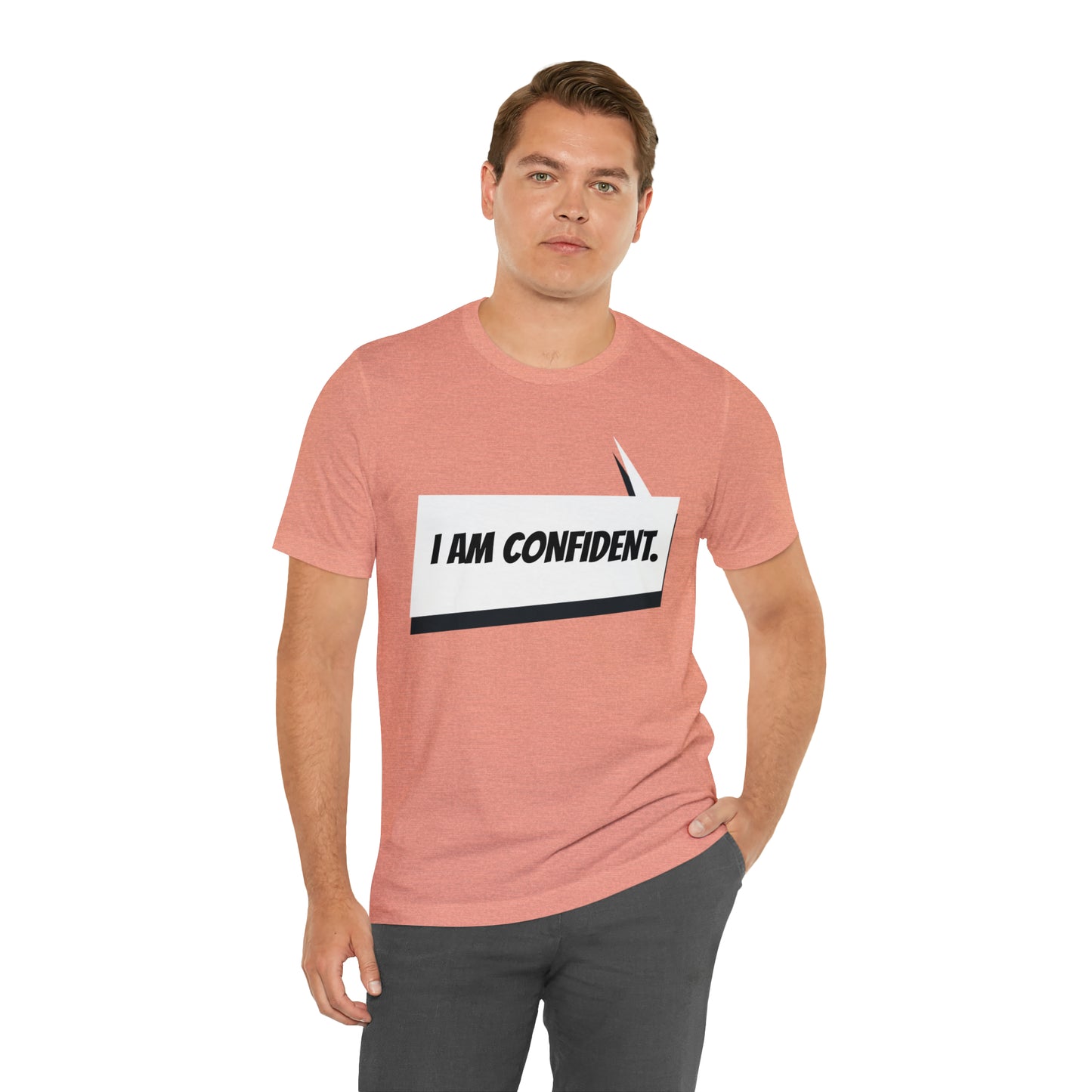 "I am confident" Marvel Snap Unisex Jersey Short Sleeve Tee