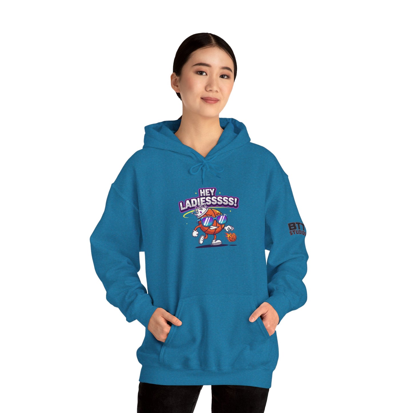 Hey Ladies Crown Hoodie (Mult Colors)