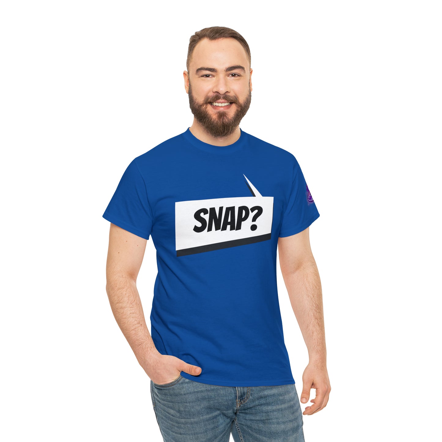 "Snap?" Marvel Snap inspired Unisex Heavy Cotton Tee