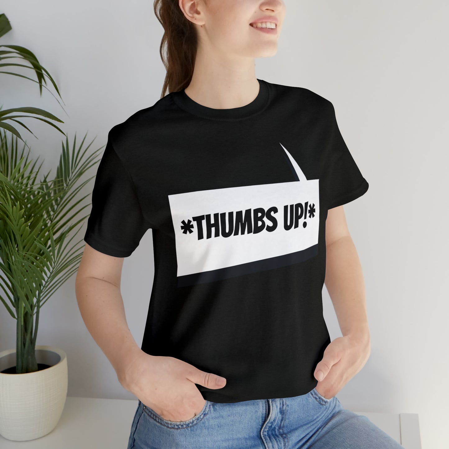 "thumbs up" Marvel Snap Unisex Jersey Short Sleeve Tee