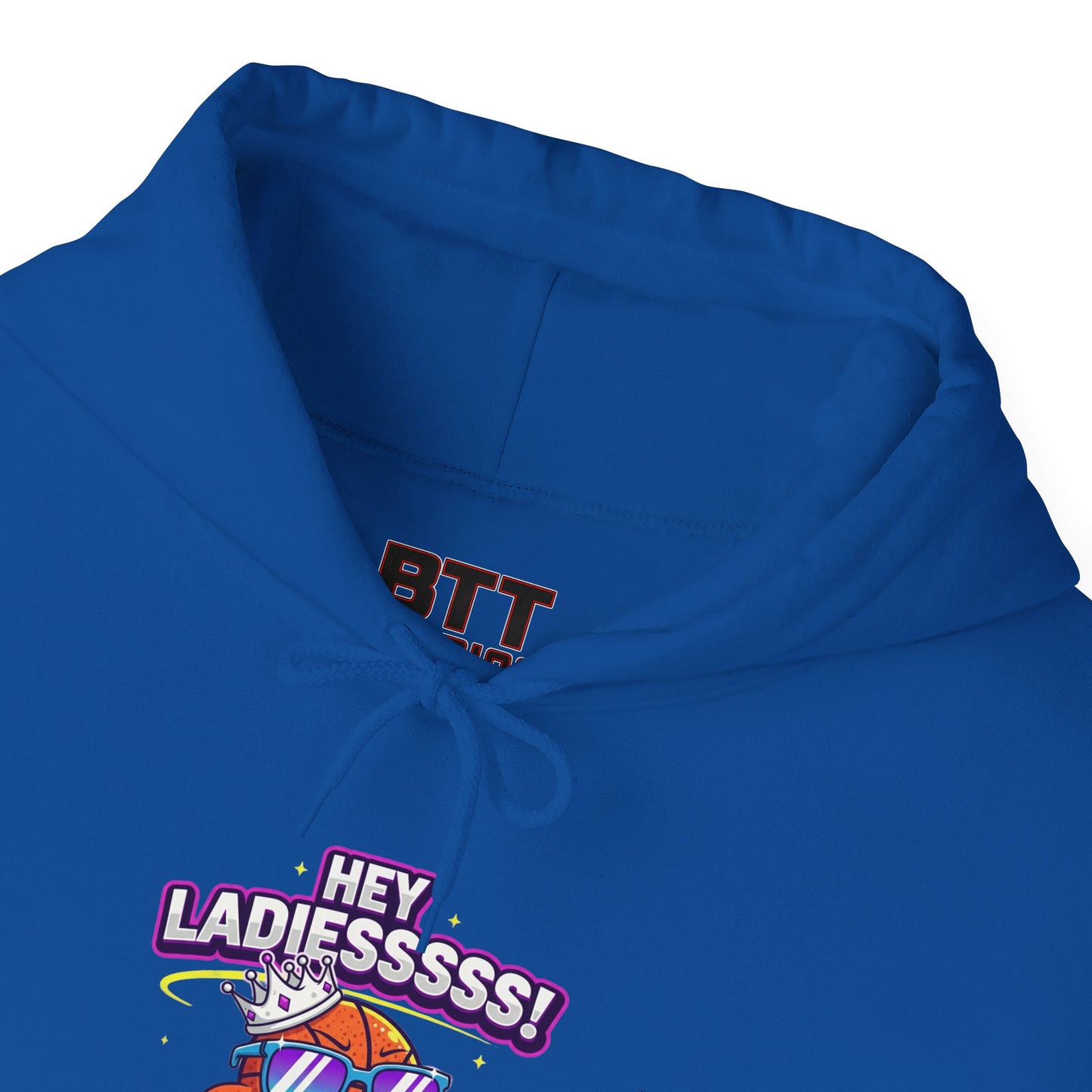 Hey Ladies Crown Hoodie (Mult Colors)