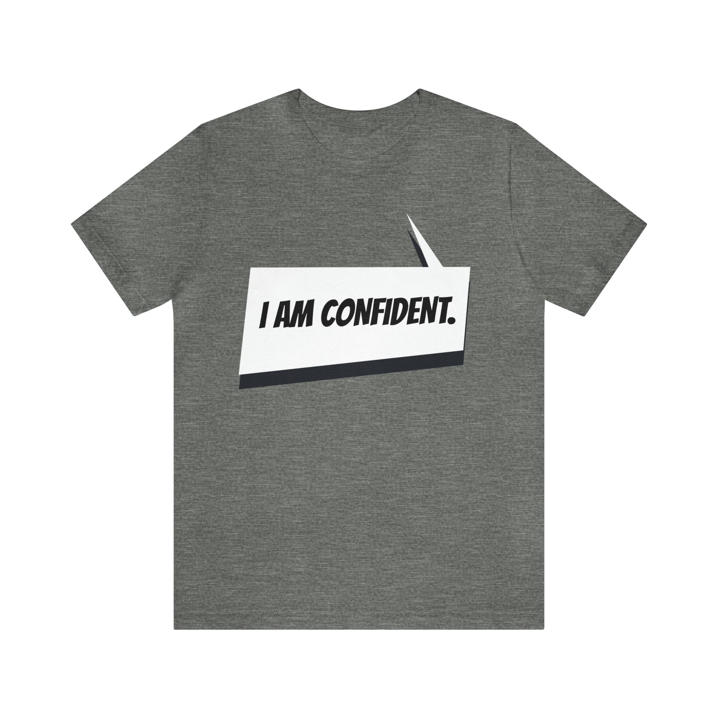 "I am confident" Marvel Snap Unisex Jersey Short Sleeve Tee