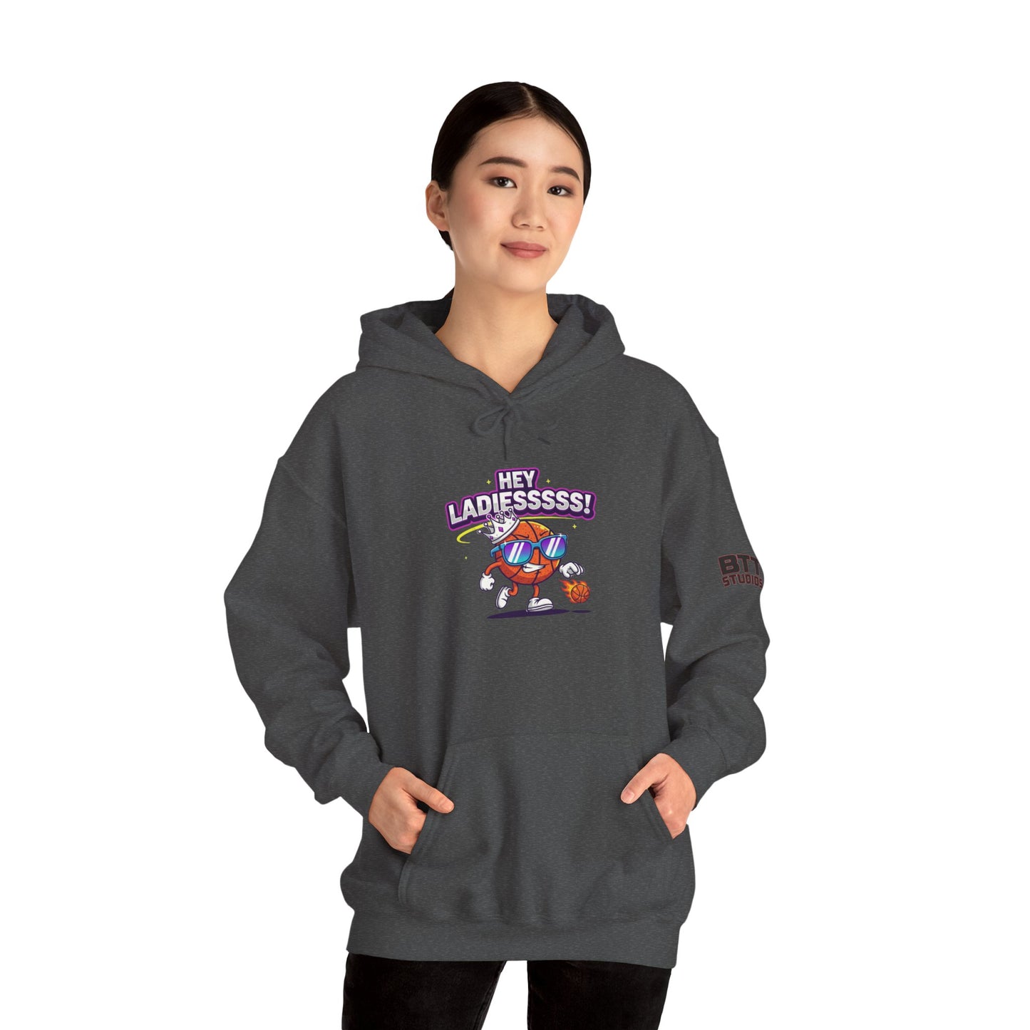 Hey Ladies Crown Hoodie (Mult Colors)