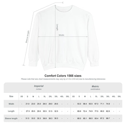 Chic Unisex Garment-Dyed Sweatshirt, Cozy Fall Fashion, Gift for Him/Her, Customizable Apparel, College Spirit Wear, Casual Streetwear