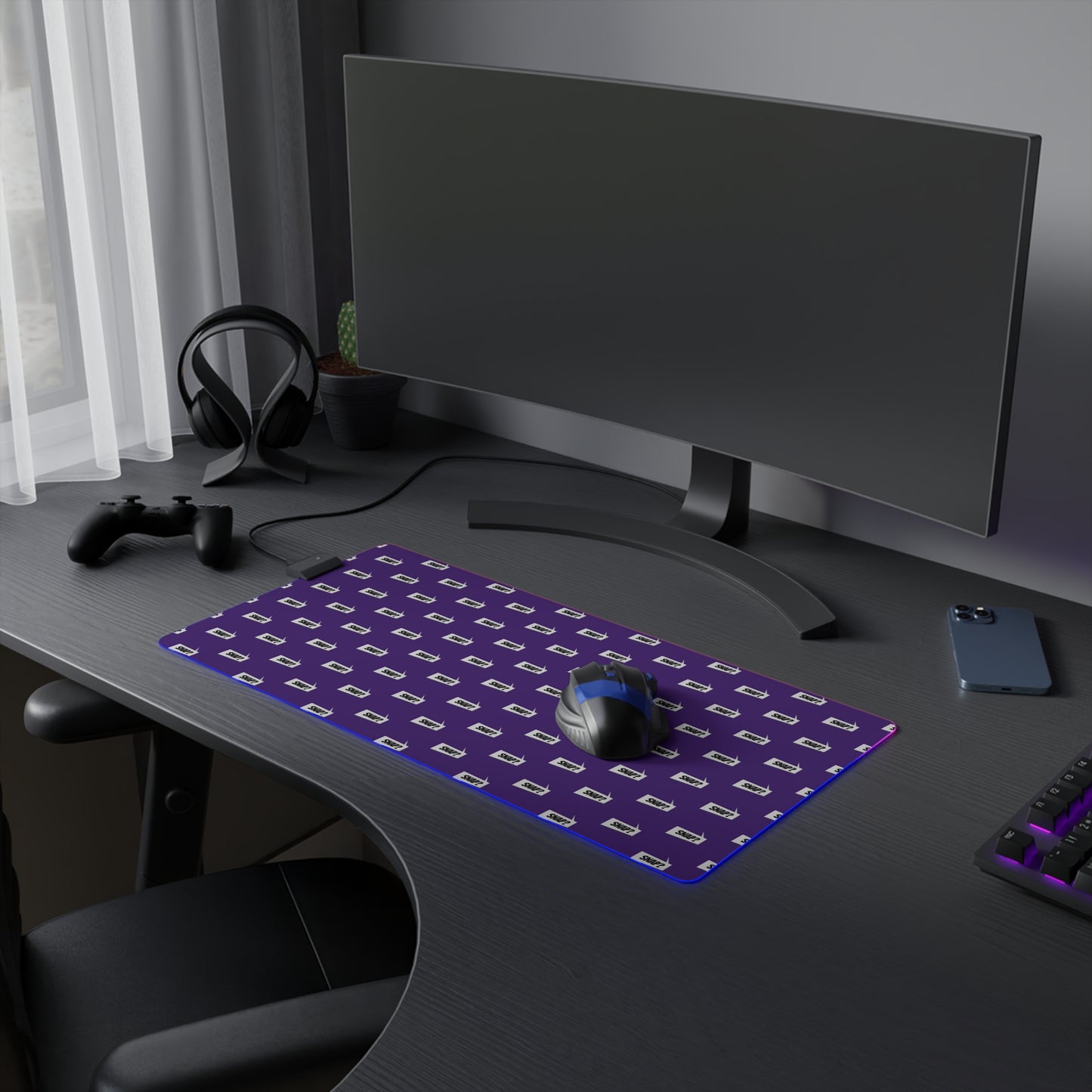 "Snap?" Marvel Snap LED Gaming Mouse Pad