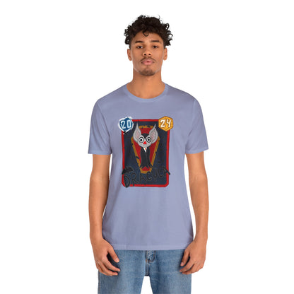 Snap Kang x Spooky Dino Marvel Snap inspired Dracula Card - Unisex Jersey Short Sleeve Tee