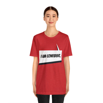 "I am confident" Marvel Snap Unisex Jersey Short Sleeve Tee