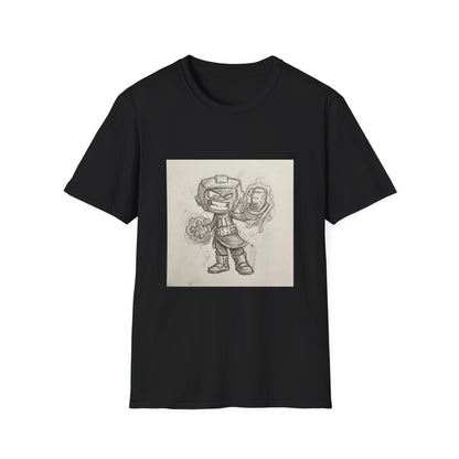 Stained Glass Kang — Variant Armor Tee (Pencil Sketch)