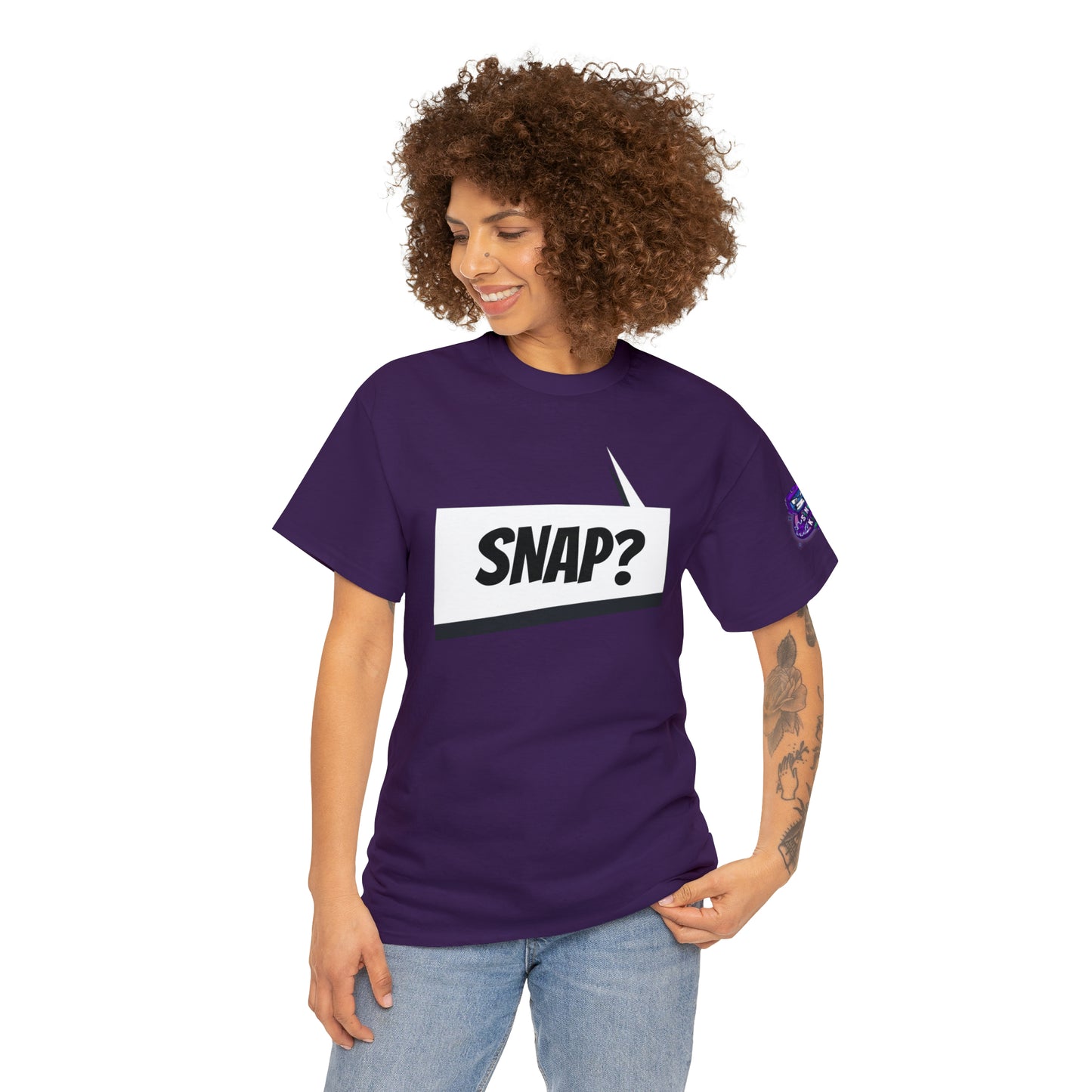 "Snap?" Marvel Snap inspired Unisex Heavy Cotton Tee