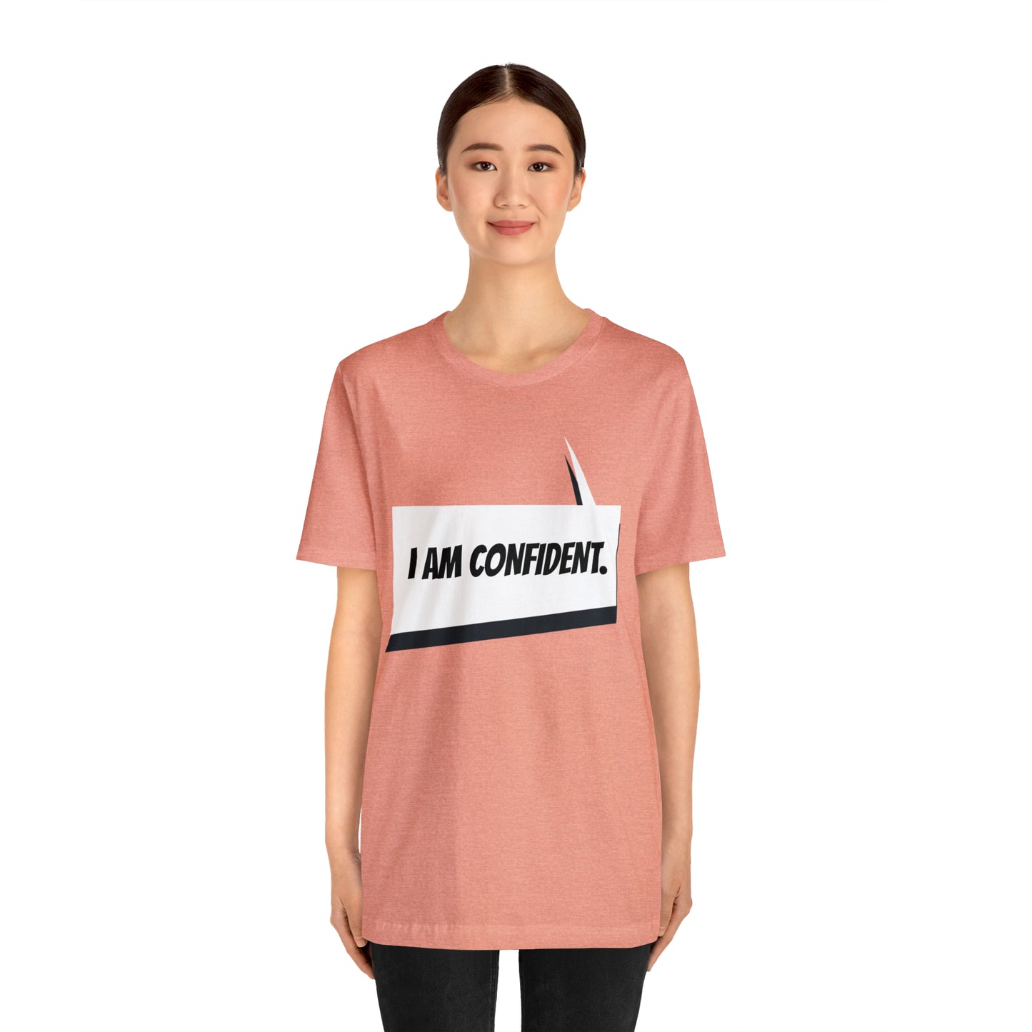 "I am confident" Marvel Snap Unisex Jersey Short Sleeve Tee