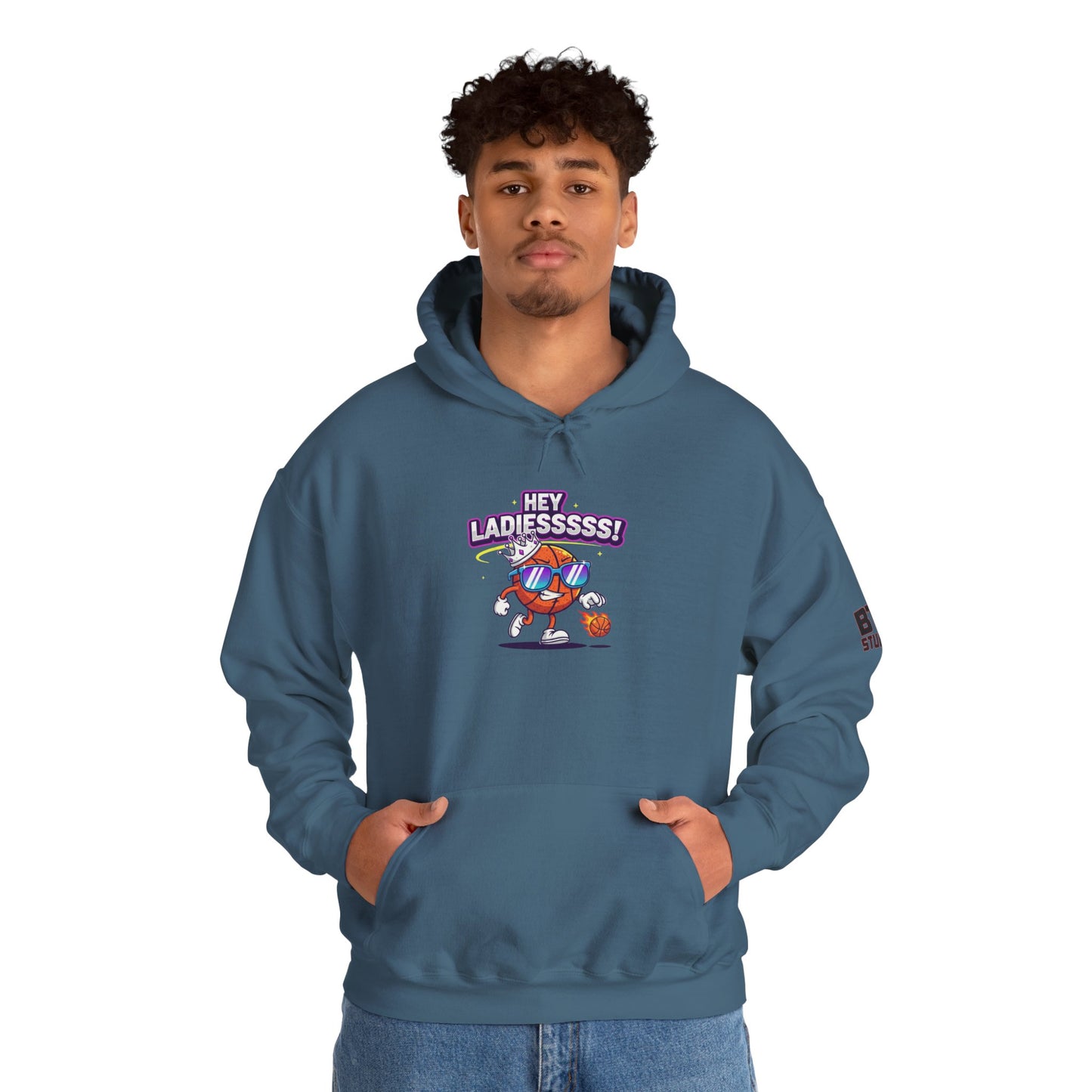 Hey Ladies Crown Hoodie (Mult Colors)