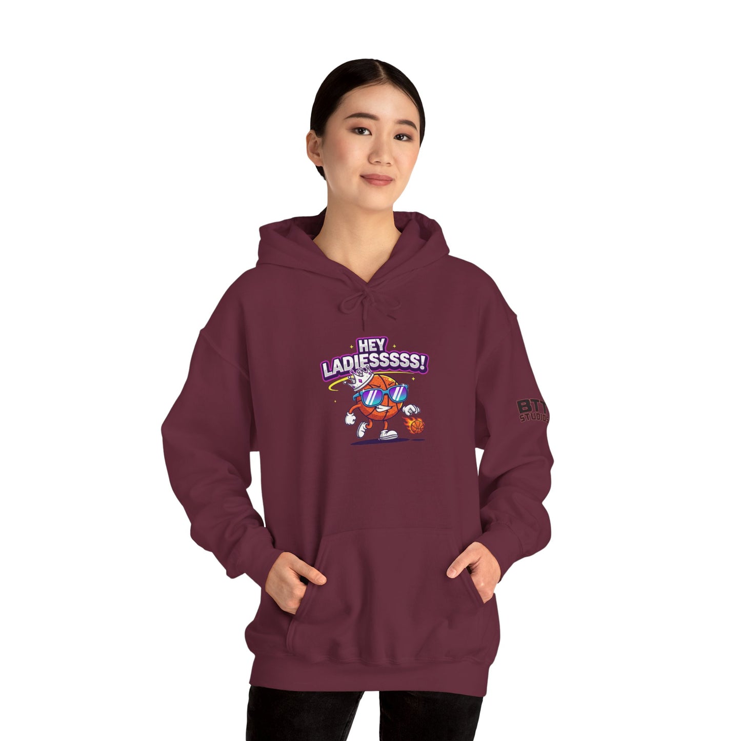 Hey Ladies Crown Hoodie (Mult Colors)