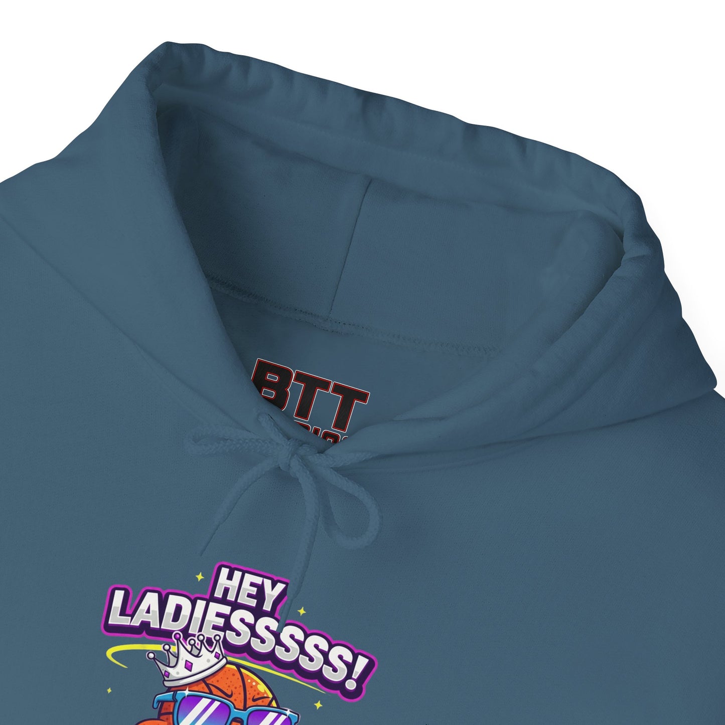 Hey Ladies Crown Hoodie (Mult Colors)