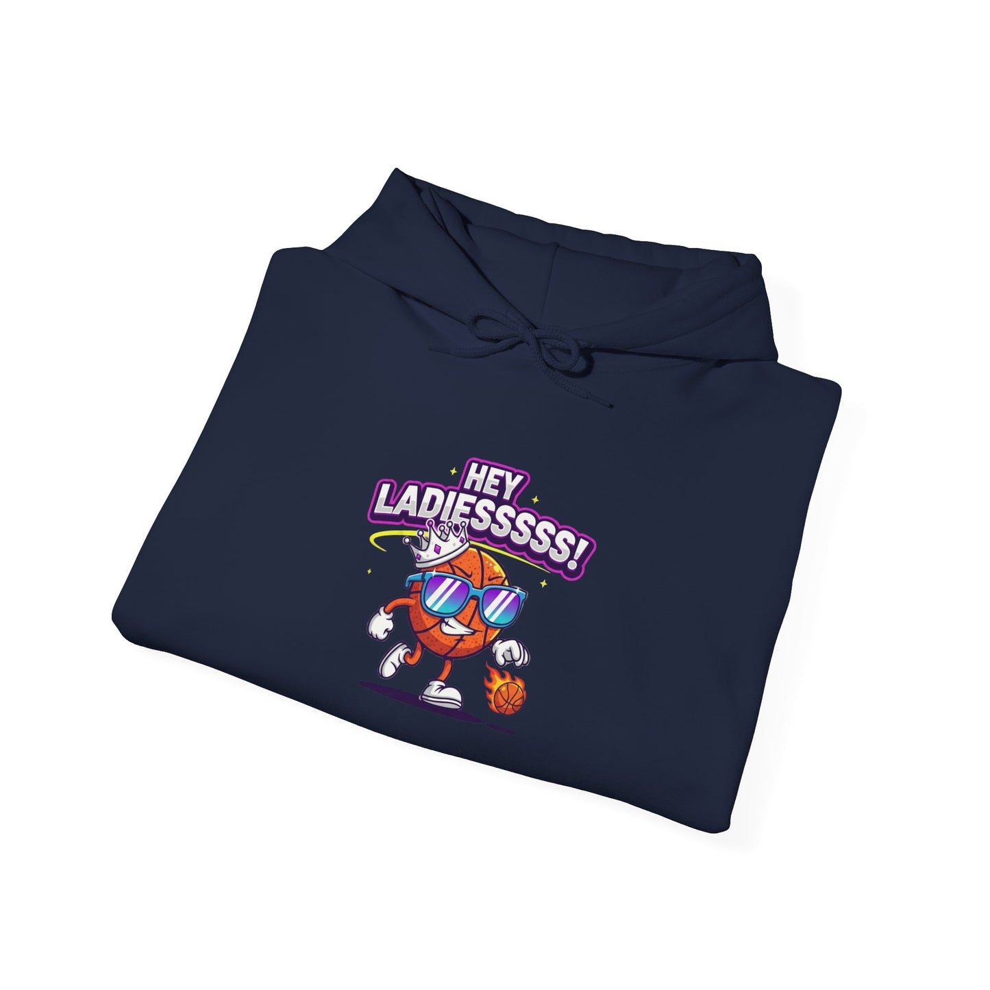 Hey Ladies Crown Hoodie (Mult Colors)