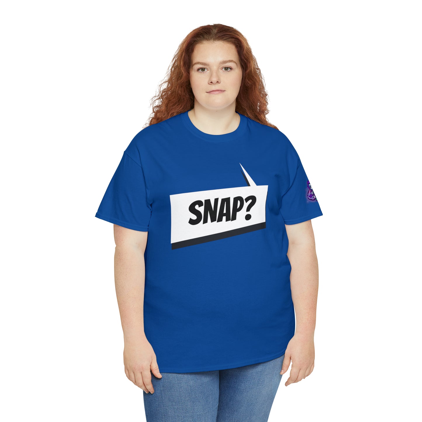 "Snap?" Marvel Snap inspired Unisex Heavy Cotton Tee