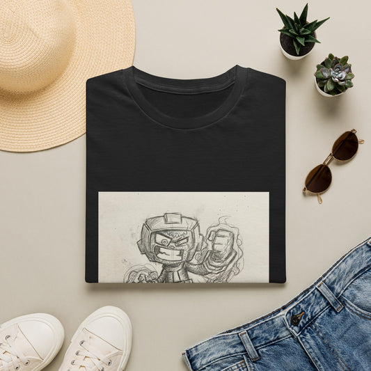 Stained Glass Kang — Variant Armor Tee (Pencil Sketch)
