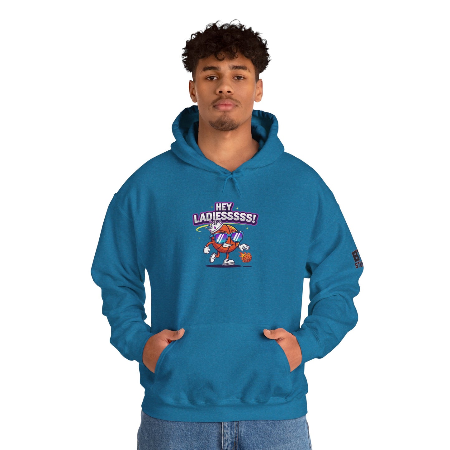 Hey Ladies Crown Hoodie (Mult Colors)