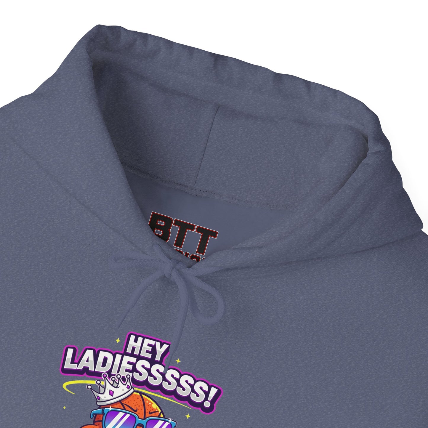 Hey Ladies Crown Hoodie (Mult Colors)