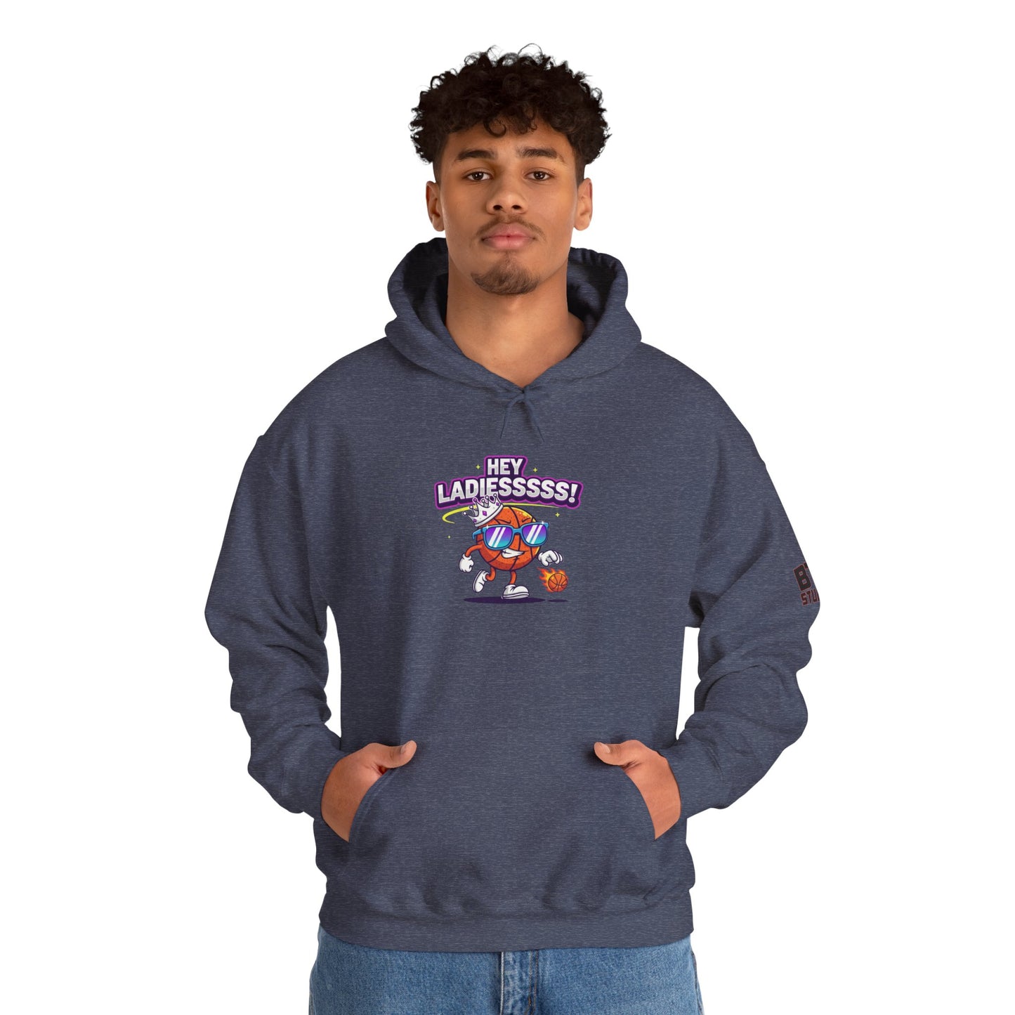 Hey Ladies Crown Hoodie (Mult Colors)